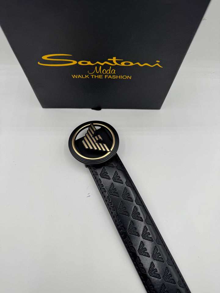 Men’s Premium Designer-Style Leather Belt