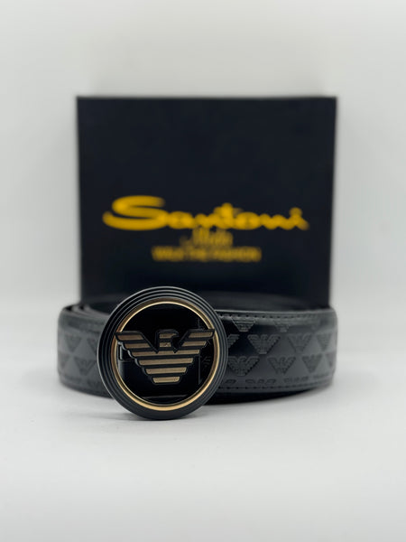 Men’s Premium Designer-Style Leather Belt