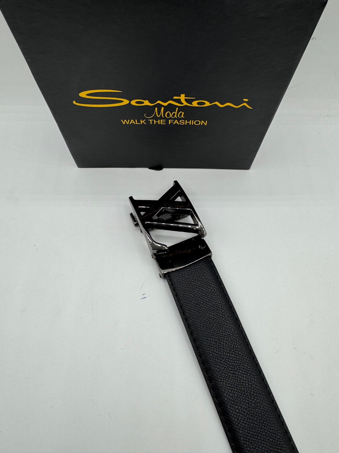 LV-Inspired Men’s Leather Belt – Premium Designer Style
