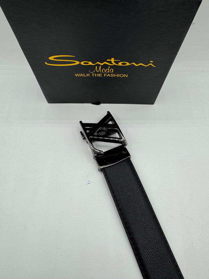 LV-Inspired Men’s Leather Belt – Premium Designer Style