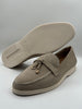 Loro Piana Beige Suede Loafers