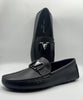 Louis Vuitton Black Leather Moccasins