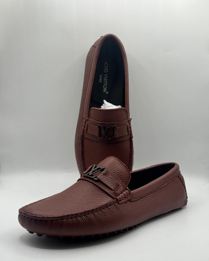 Louis Vuitton Monte Carlo Brown Leather Loafers
