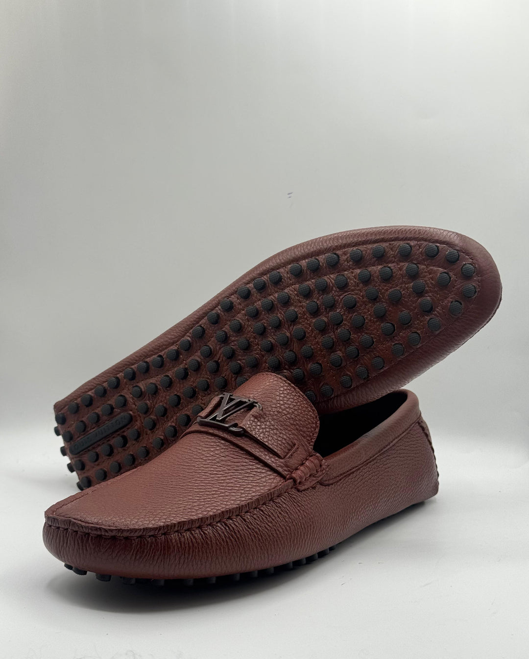 Louis Vuitton Monte Carlo Brown Leather Loafers
