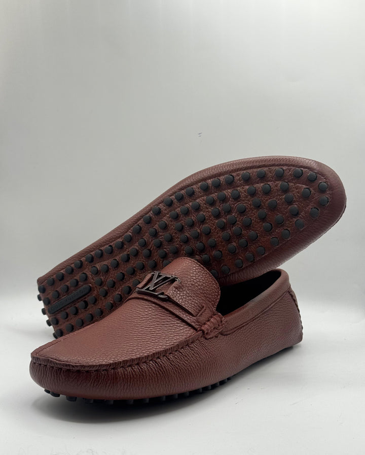 Louis Vuitton Monte Carlo Brown Leather Loafers
