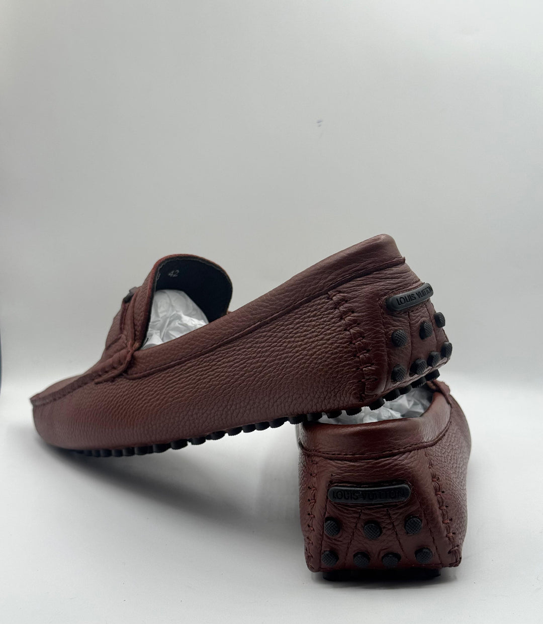 Louis Vuitton Monte Carlo Brown Leather Loafers