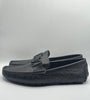 Louis Vuitton Black Monogram Leather Moccasins