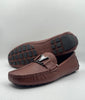 Louis Vuitton Brown Leather Moccasins