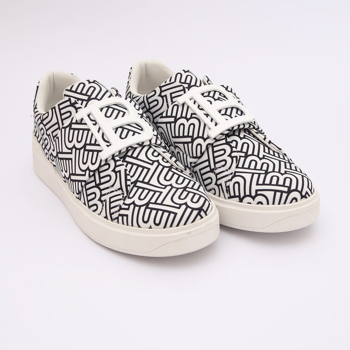 Balmain premium black and White Sneakers