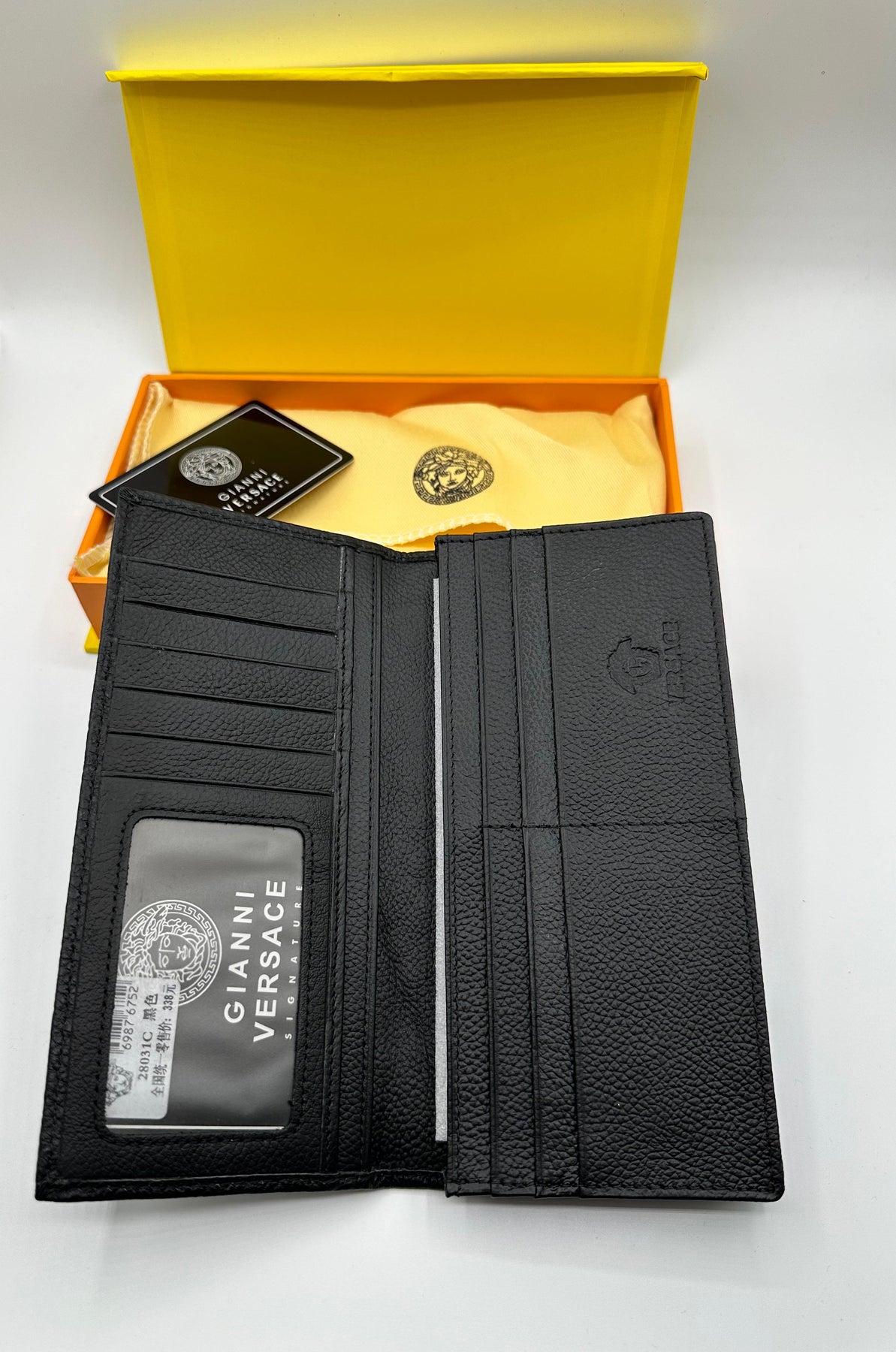 Versace long wallet sale