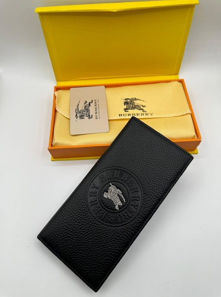 Burberry Premium Black Long Wallet