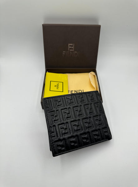 Fendi Premium Black Wallet