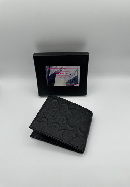 Coach Premium Black Wallet