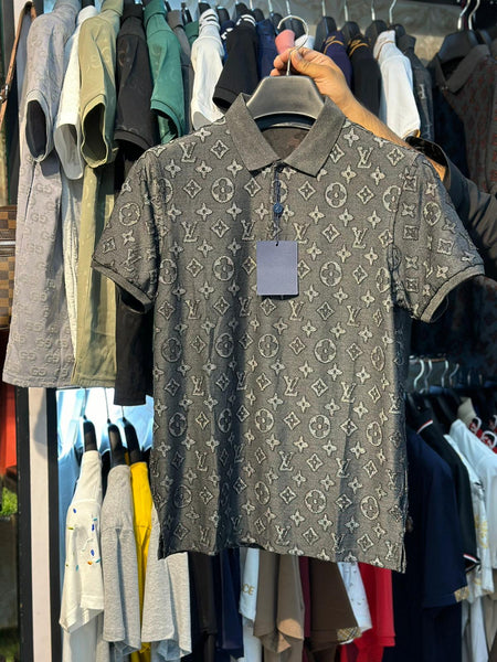 LV Men Polo Shirt With logo