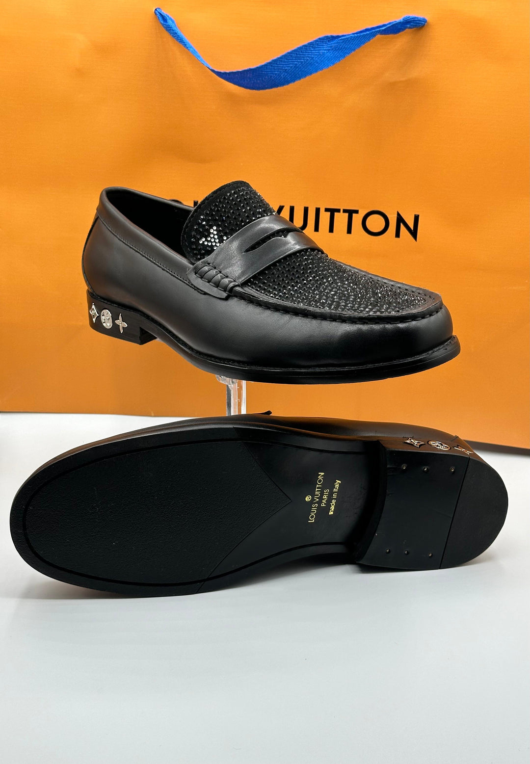 Louis Vuitton Stone Black Major Loafers