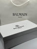 Balmain Buckle Black Loafers