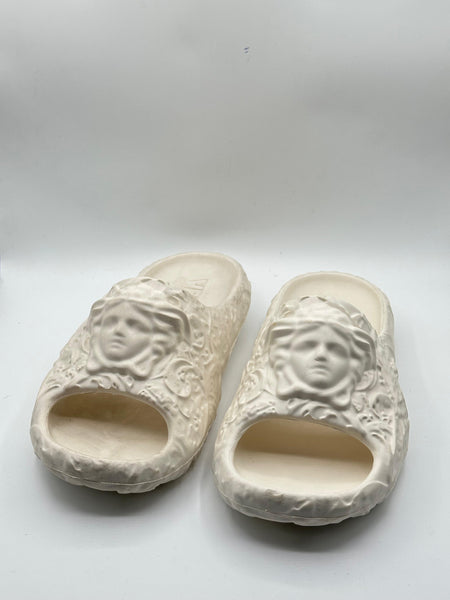 VERSACE Medusa Barocco Baroque 3D Molded Rubber Pool Sandals Slipper