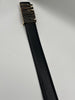 Amiri Spell Genuine Black Leather Signature Belt