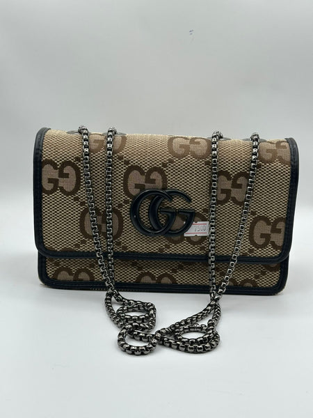 GUCCI Premium Quality All-Over Printed Side Bag