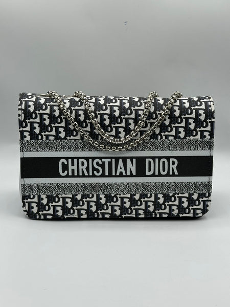 Christian Dior Premium Quality All-Over Printed Side Bag