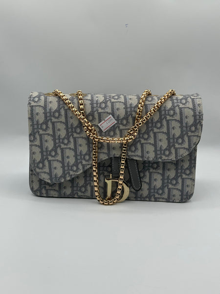 Christian Dior Premium Quality All-Over Printed Ladies Side Bag