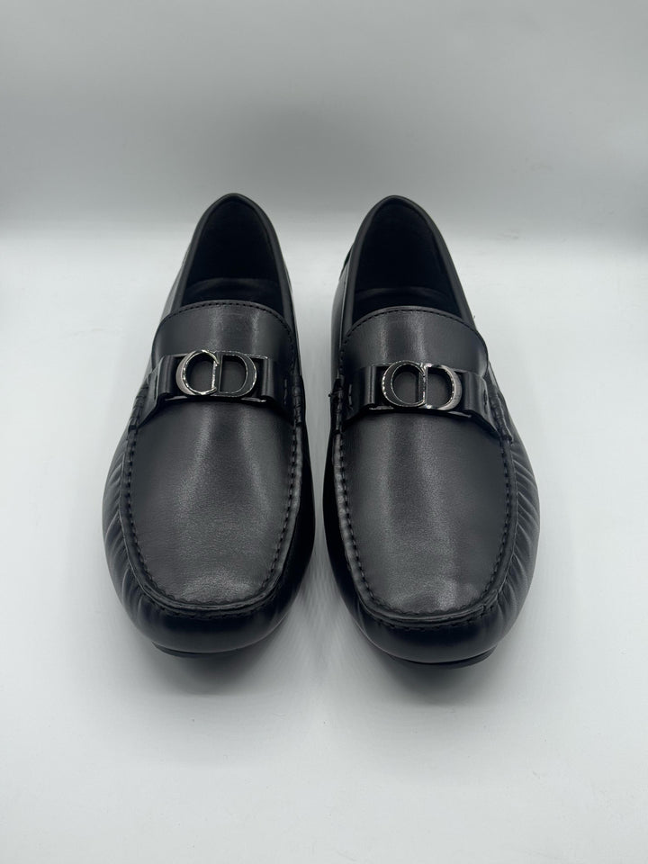 Christian Dior High Quality Black Loafer Shoes