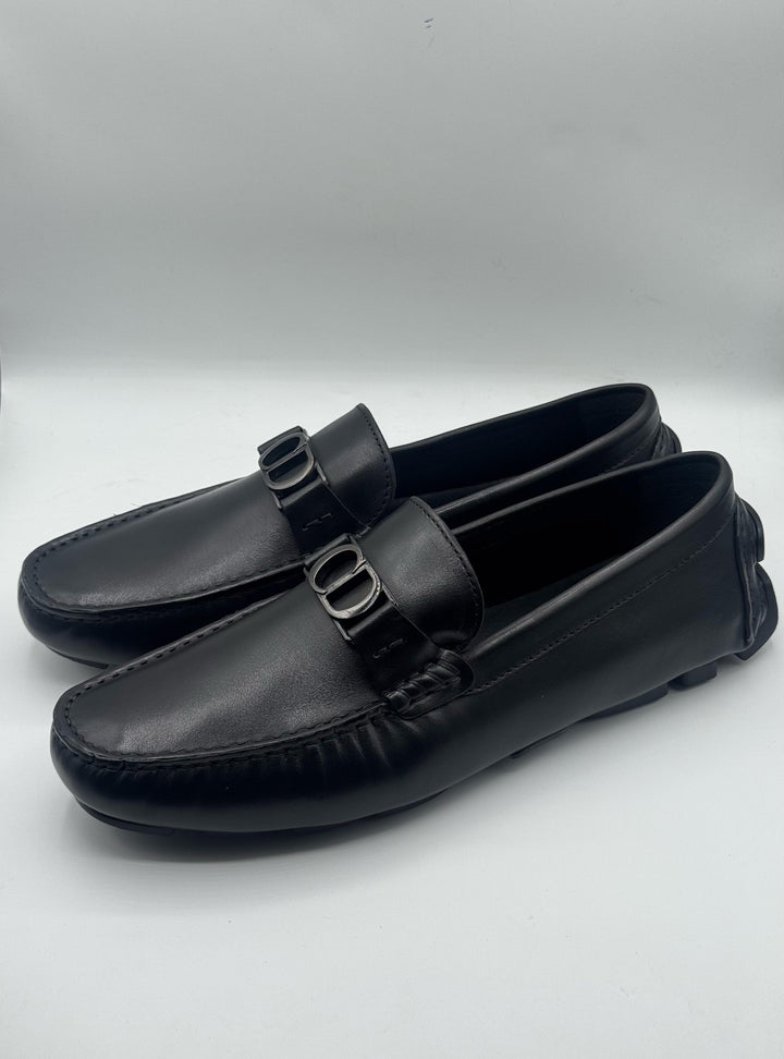 Christian Dior High Quality Black Loafer Shoes