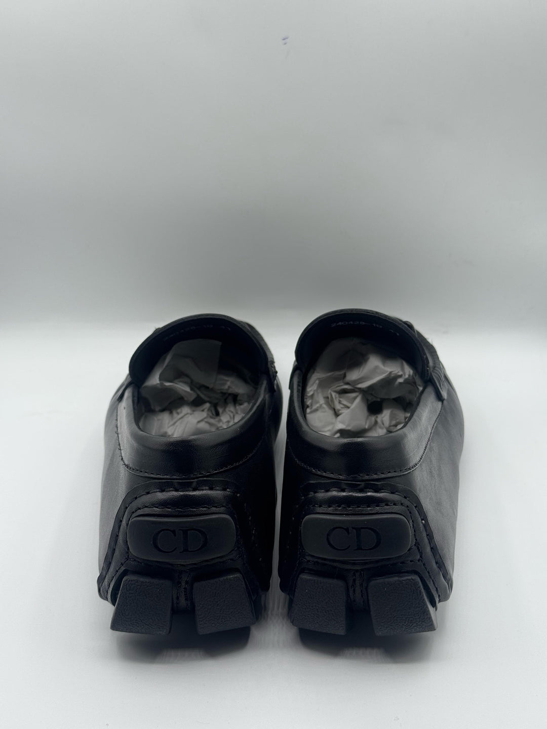 Christian Dior High Quality Black Loafer Shoes