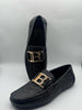 Balmain  High Quality Black Loafer Shoes