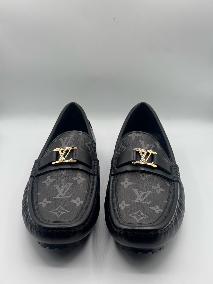 Louis Vuitton Black & Gray  High Quality Loafer