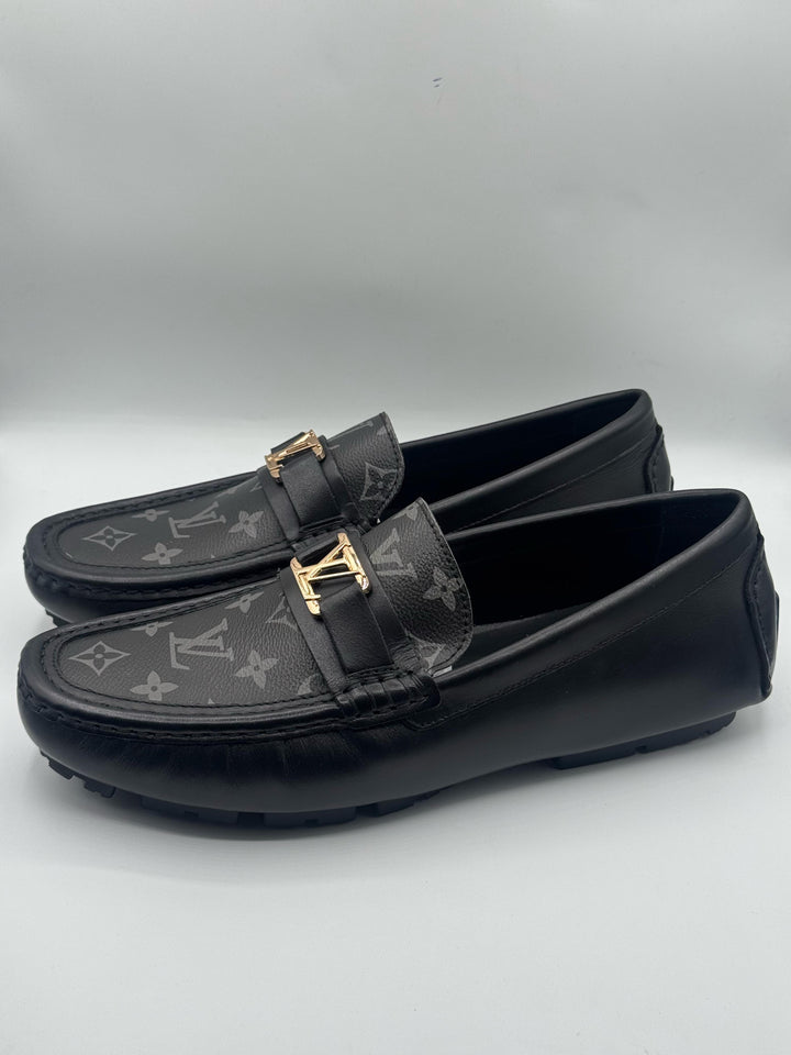 Louis Vuitton Black & Gray  High Quality Loafer