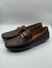 Louis Vuitton Premium Quality Printed Brown Loafer