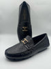 Louis Vuitton Premium Quality Black Loafer With Buckle