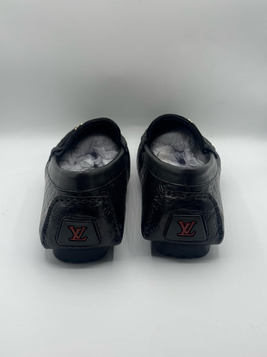 Louis Vuitton Premium Quality Black Loafer With Buckle