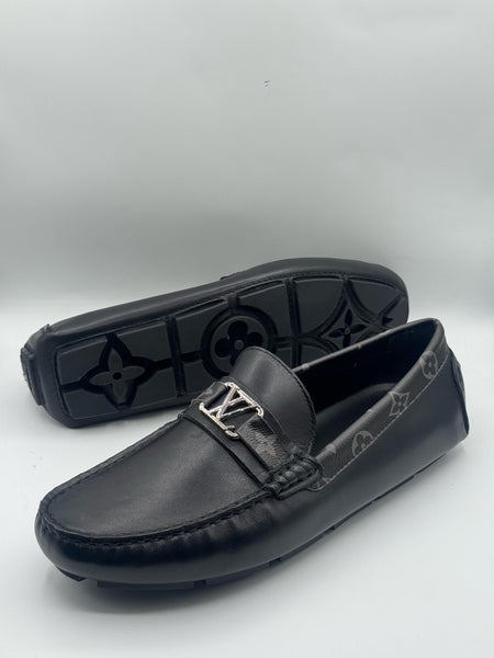 Louis Vuitton Premium Quality Black Loafer With Buckle