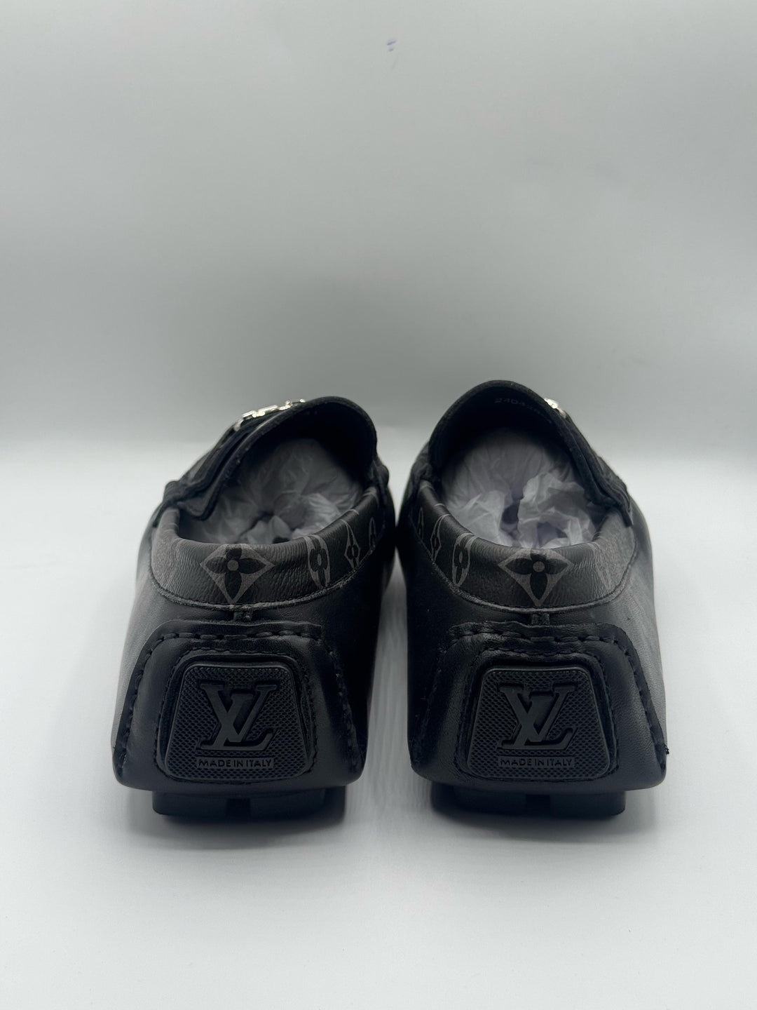 Louis Vuitton Premium Quality Black Loafer With Buckle