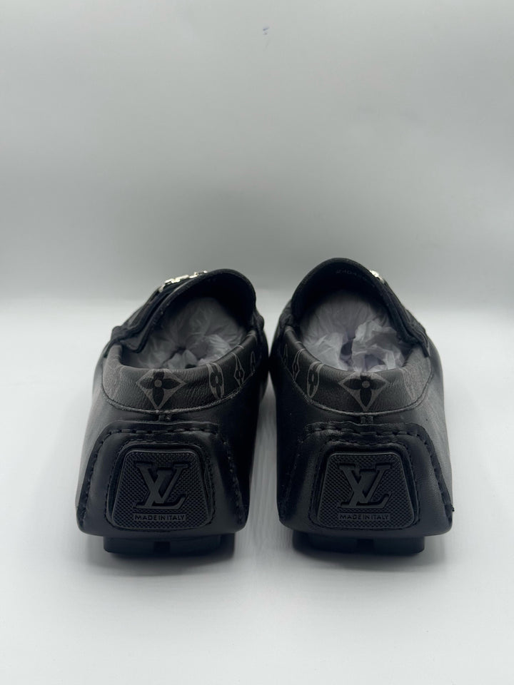 Louis Vuitton Premium Quality Black Loafer With Buckle