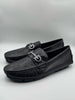 Ferragamo Premium Quality Black Loafer With Buckle