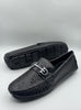 Ferragamo Premium Quality Black Loafer With Buckle