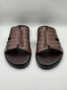 Hermes Premium Quality Brown Leather Slipper