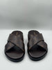 LV Brown High Quality Printed Leather slipper
