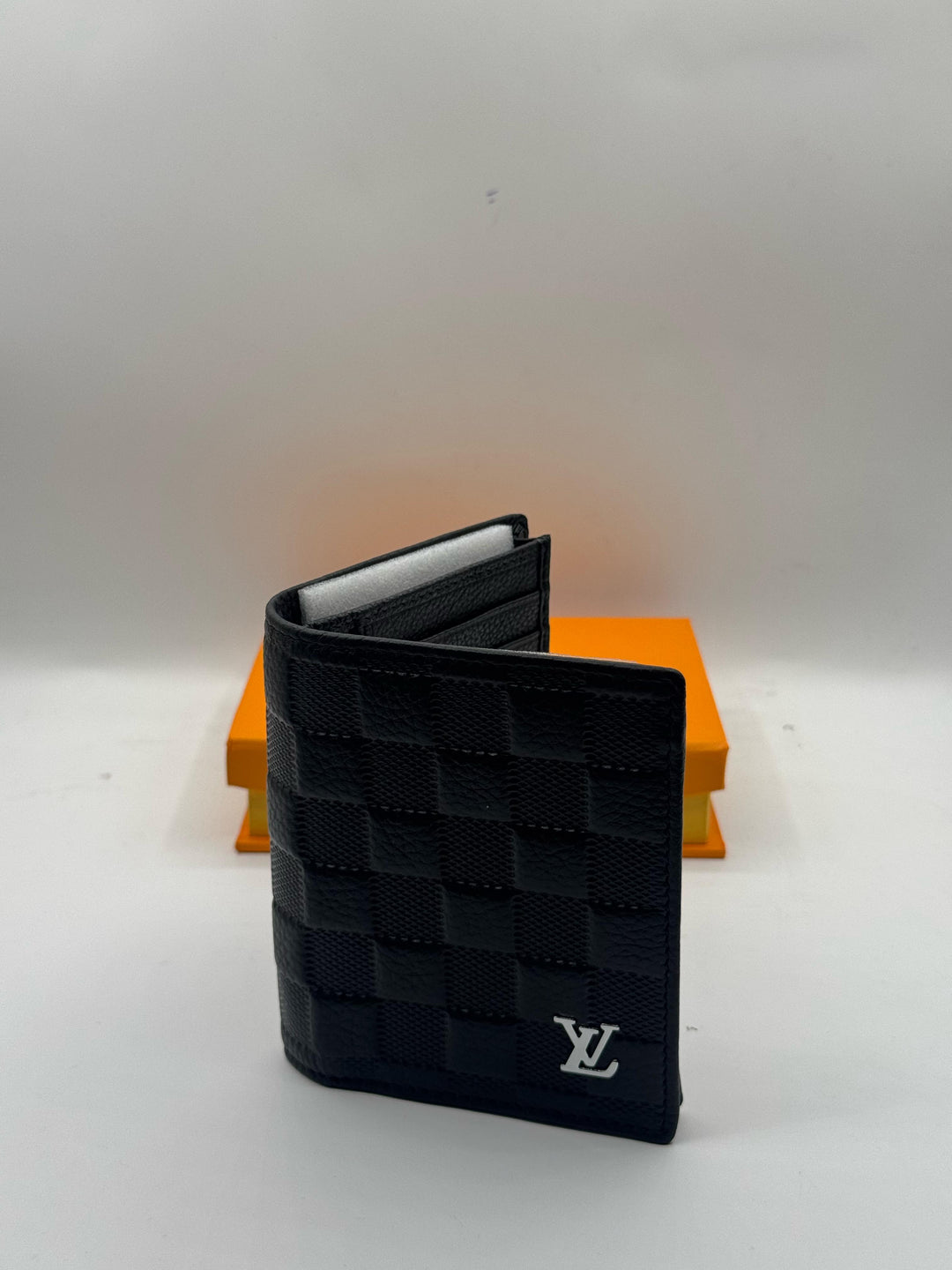 LV Book Style High Quality Leather Wallet
