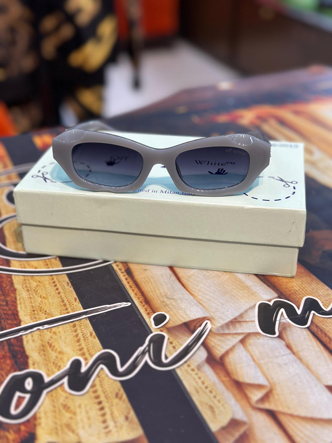 Off white Luxury Premium Quality Sunglasses