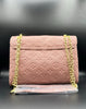 Louis Vuitton Vavin PM Shoulder Bag in Rose Poudre Pink Empreinte Leather