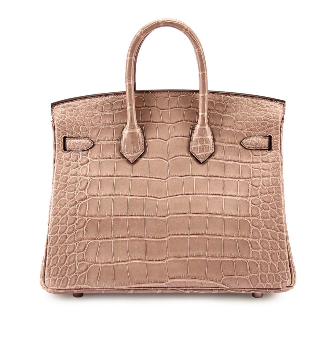 Rare Rose Tea Hermès Birkin Exotic Leather Collector’s Item
