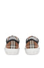 Burberry Premium White, Apricot & Brown Low-Top Sneakers