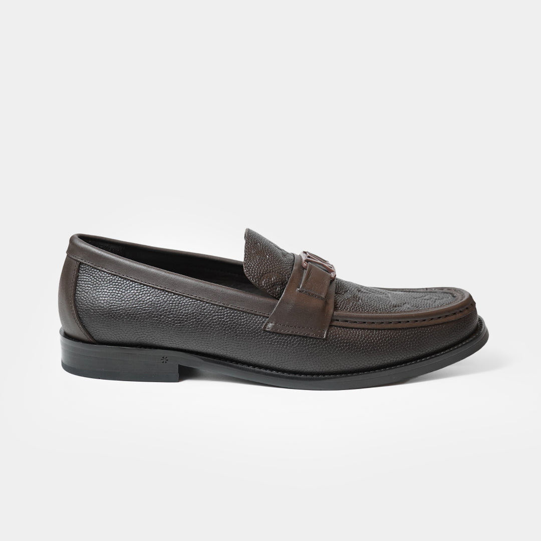 louis vuitton premium quality brown major loafer louis vuitton premium quality brown major loafer