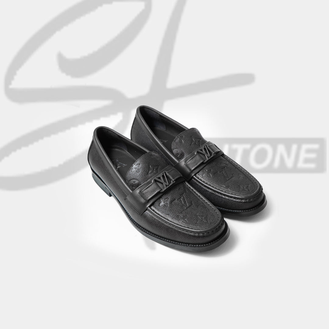 louis vuitton premium quality black major loafer louis vuitton premium quality black major loafer