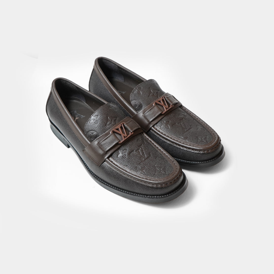 louis vuitton premium quality brown major loafer louis vuitton premium quality brown major loafer