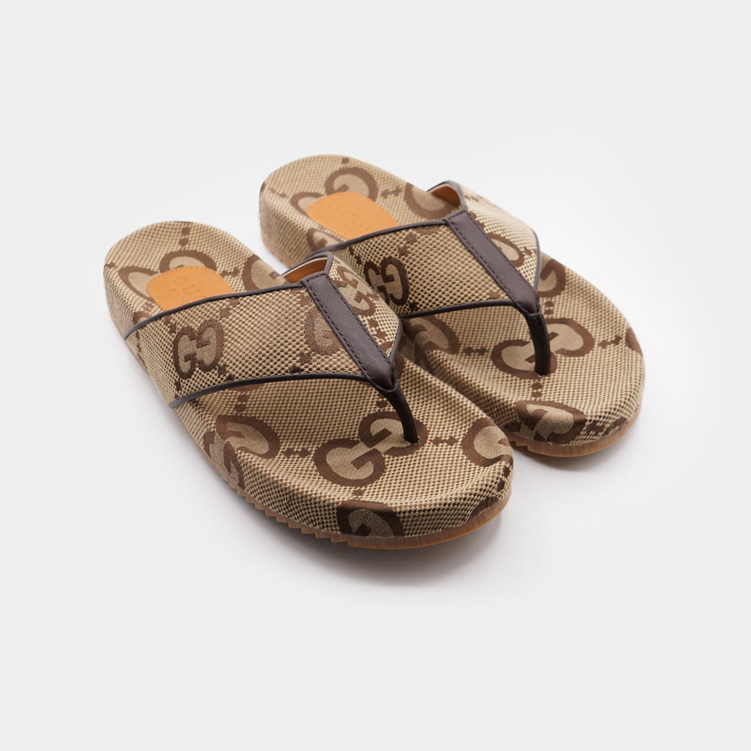 gucci high quality gg canvas slides leather slipper gucci high quality gg canvas slides leather slipper